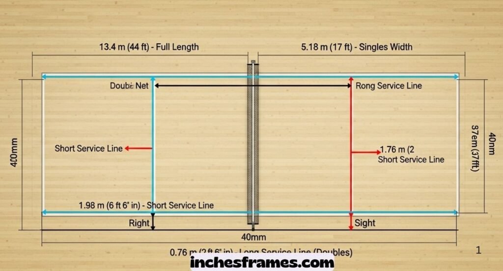 Badminton Court Dimensions