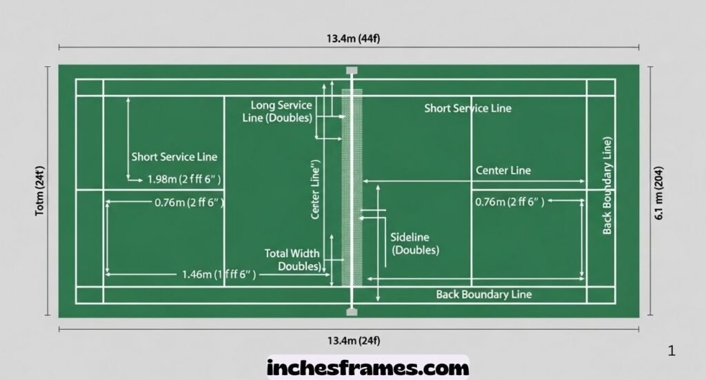 Badminton Court Dimensions