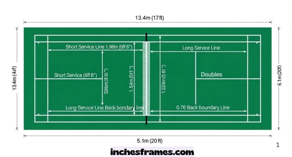 Badminton Court Dimensions
