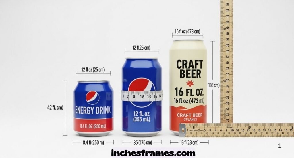Beverage Can Dimensions