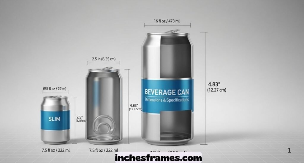 Beverage Can Dimensions