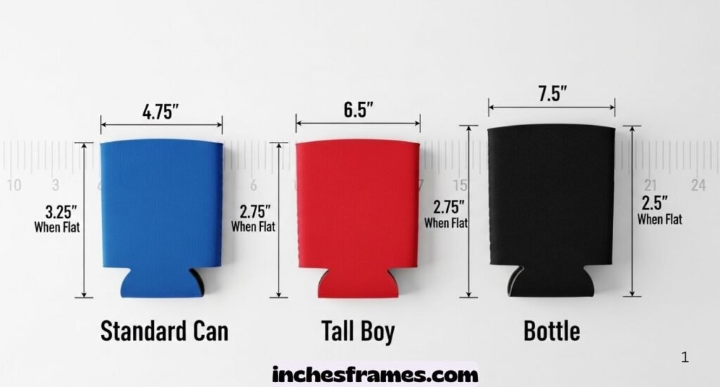Can Koozie Size Dimensions