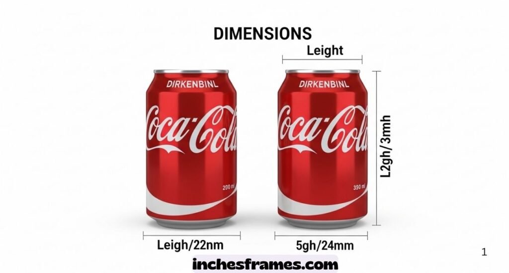 Coke Can Dimensions