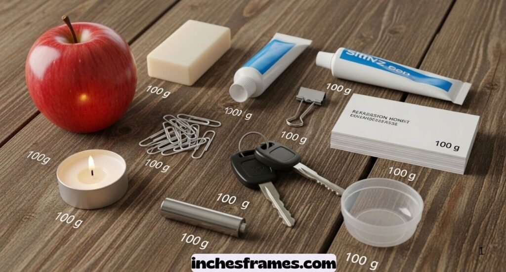 Daily-Use Items Weighing 100 Grams
