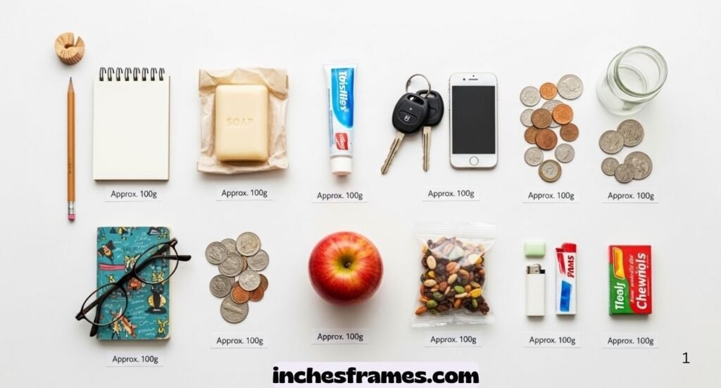 Daily-Use Items Weighing 100 Grams