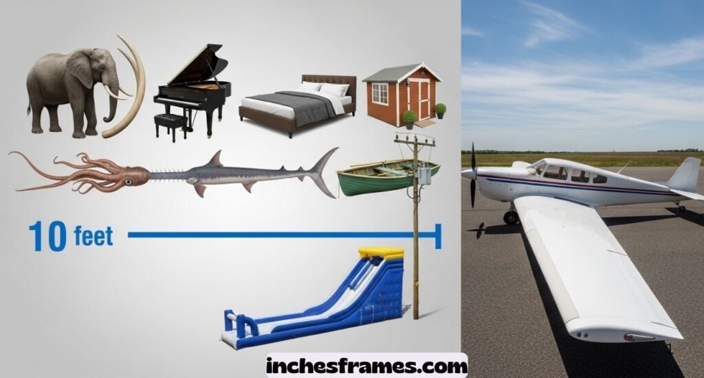 Measure 10 Feet Long or Are Big