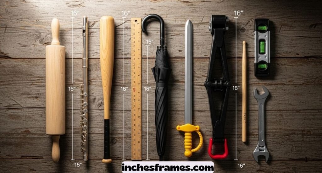 Measuring 16 Inches Long