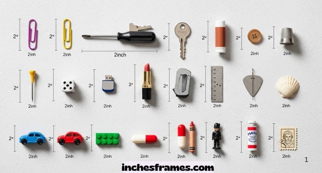 Measuring 2 Inches Long
