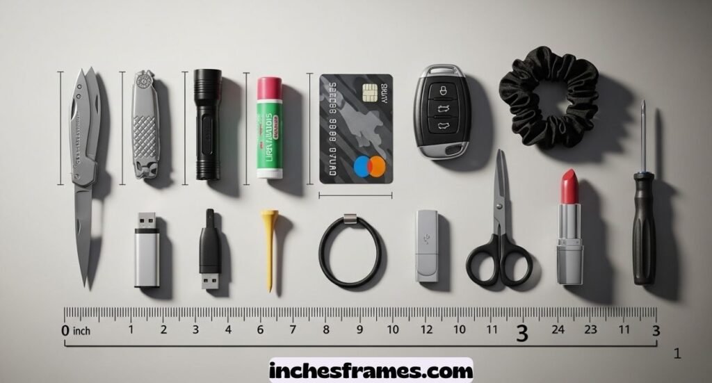 Measuring 3 Inches Long