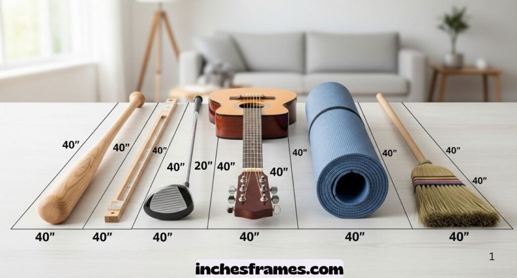 Measuring 40 Inches Long