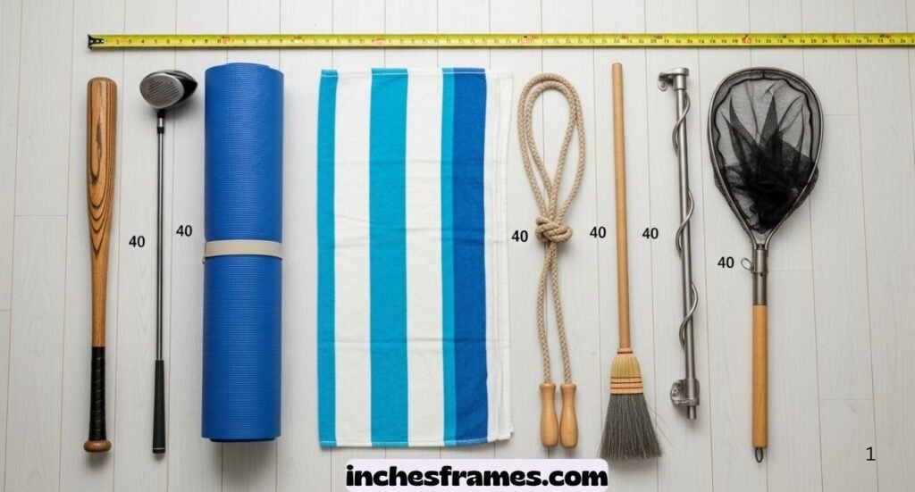 Measuring 40 Inches Long