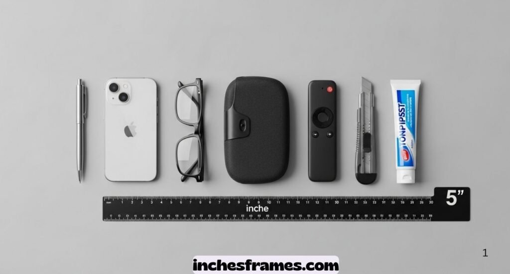 Measuring 5 Inches Long