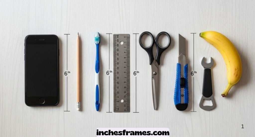 Measuring 6 Inches Long