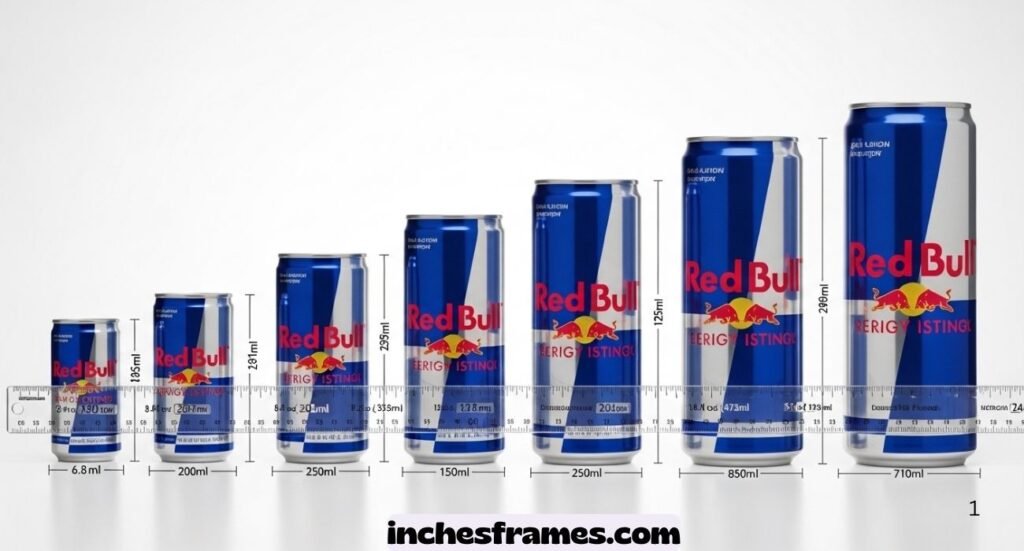 Red Bull Can Sizes Dimensions