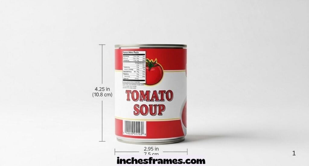 Soup Can Dimensions