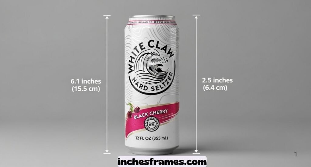 White Claw Can Size Dimensions: