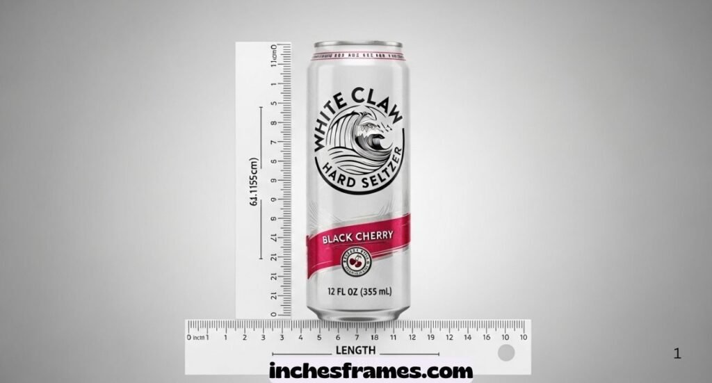 White Claw Can Size Dimensions: