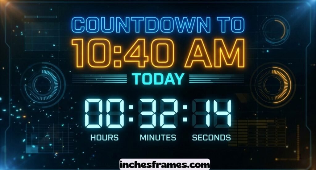 How Long Until 10:40