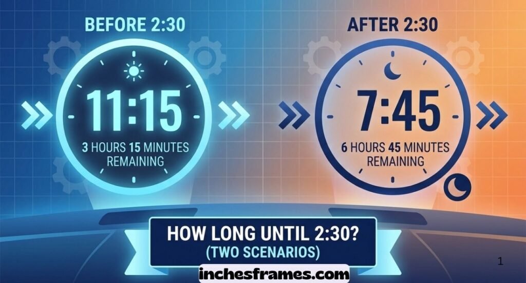 How Long Until 2:30?