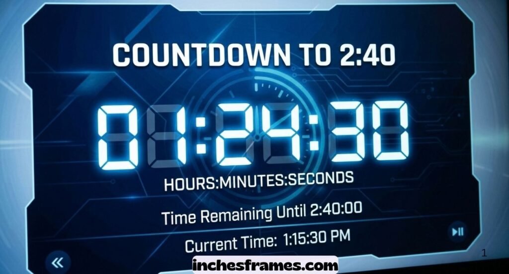 How Long Until 2:40