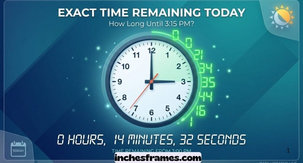 How Long Until 3:15 PM