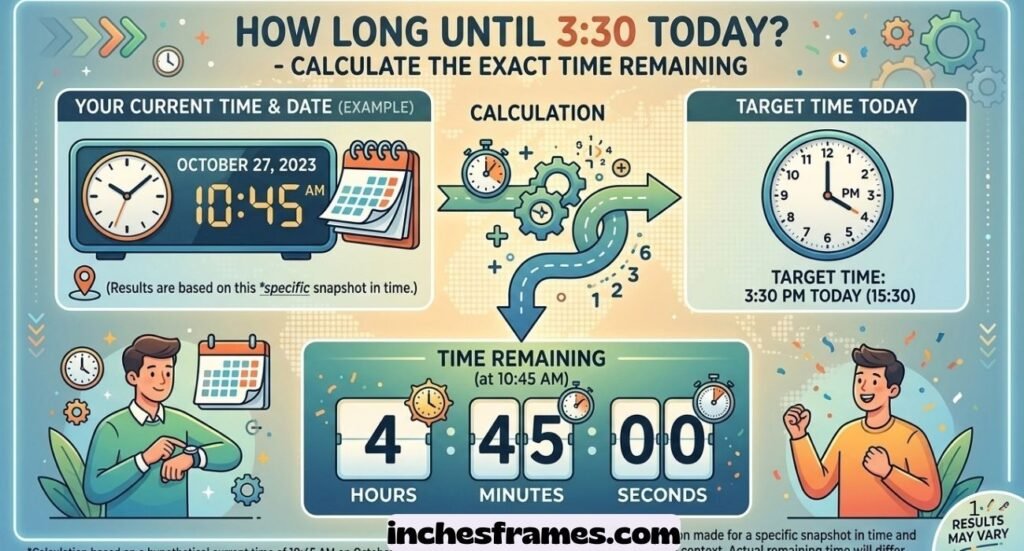How Long Until 3:30?