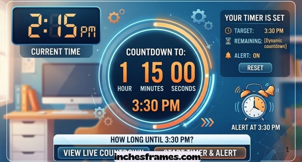 How Long Until 3:30 PM
