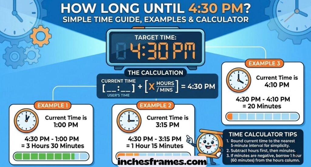 How Long Until 4:30 PM