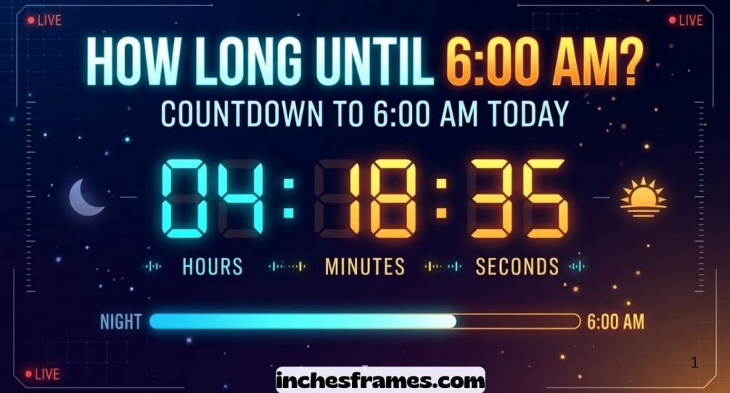 How Long Until 6 AM
