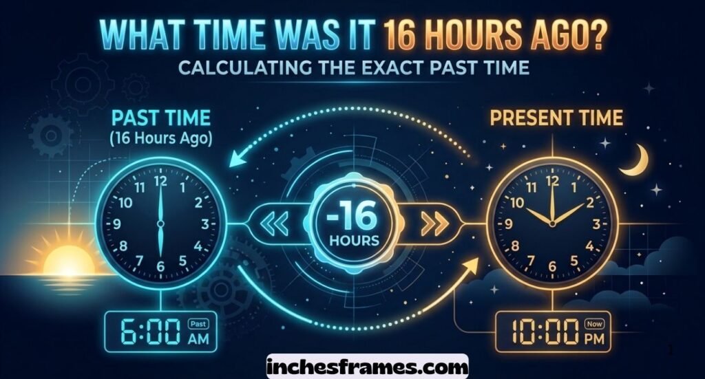 What Time Was It 16 Hours Ago