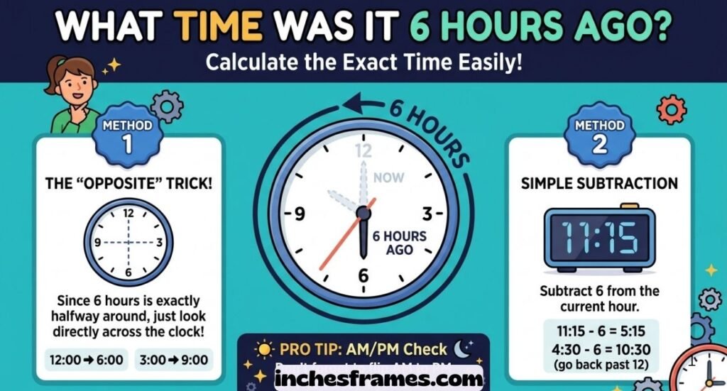 What Time Was It 6 Hours Ago