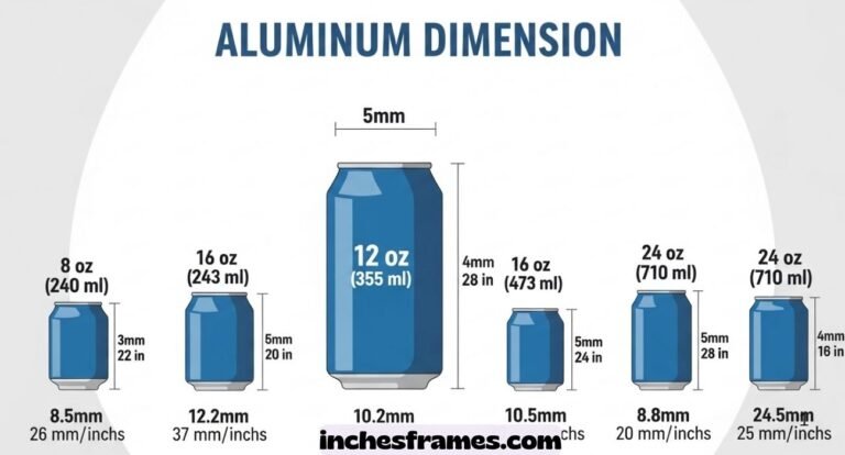 Aluminum Can Dimensions