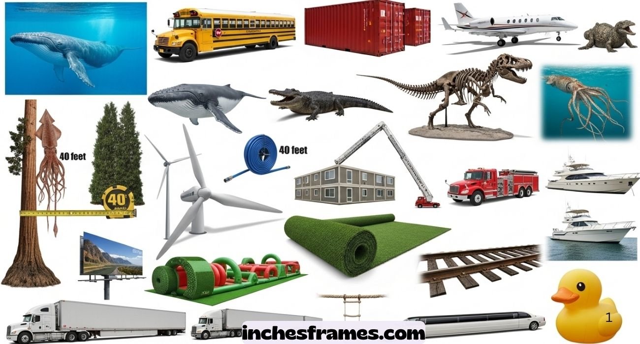 40 Feet Long or Are Big