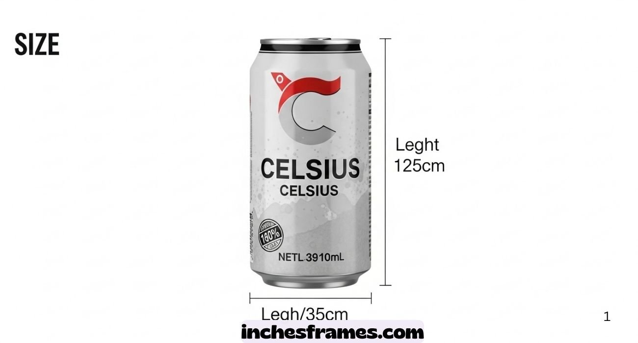Celsius Can Dimensions