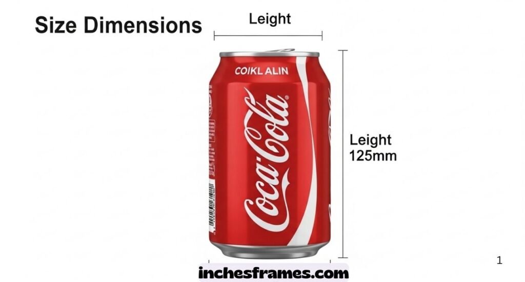 Coke Can Dimensions