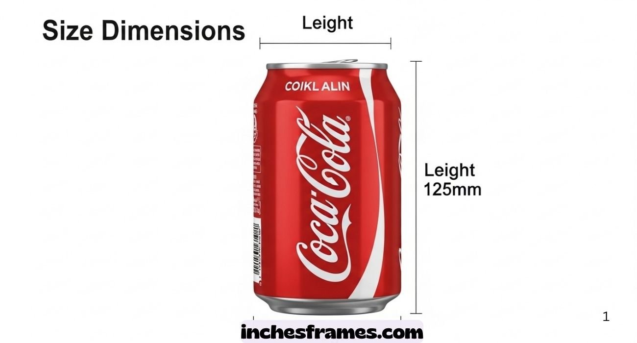 Coke Can Dimensions