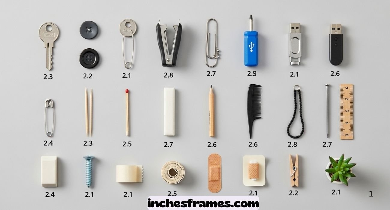 Measuring 2 Inches Long