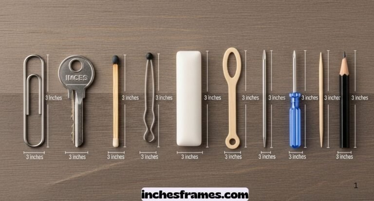 Measuring 3 Inches Long