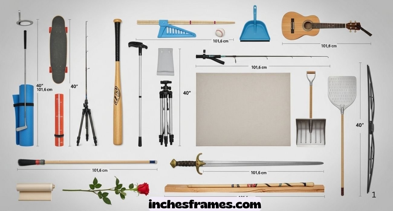 Measuring 40 Inches Long