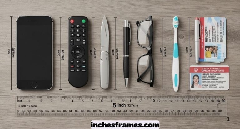 Measuring 5 Inches Long