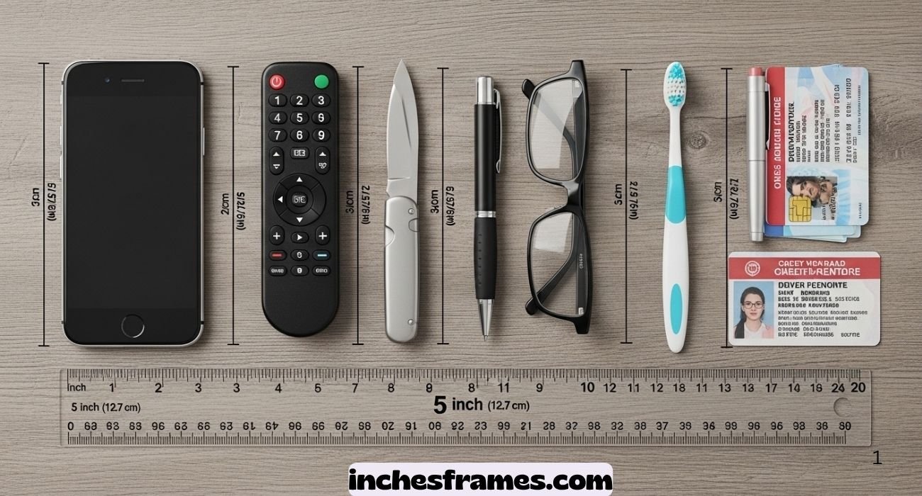 Measuring 5 Inches Long
