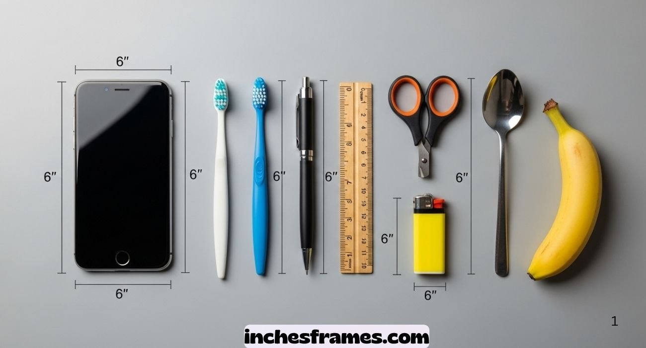 Measuring 6 Inches Long