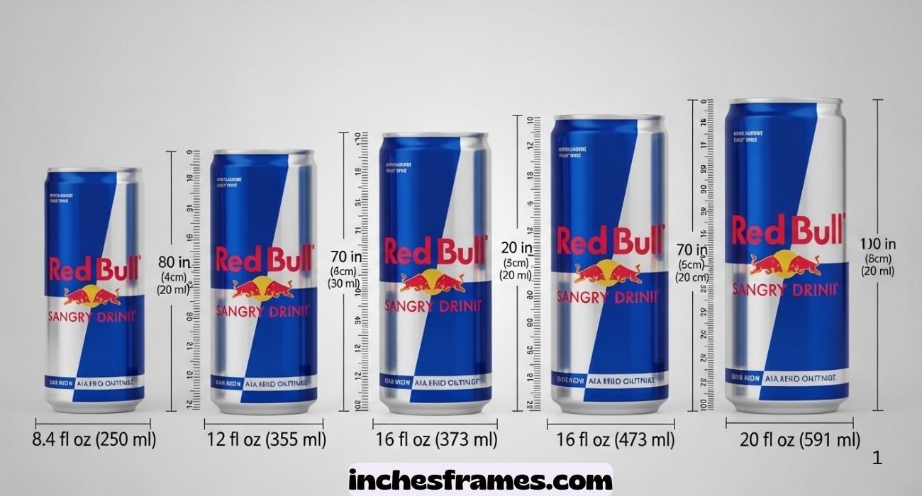 Red Bull Can Sizes Dimensions