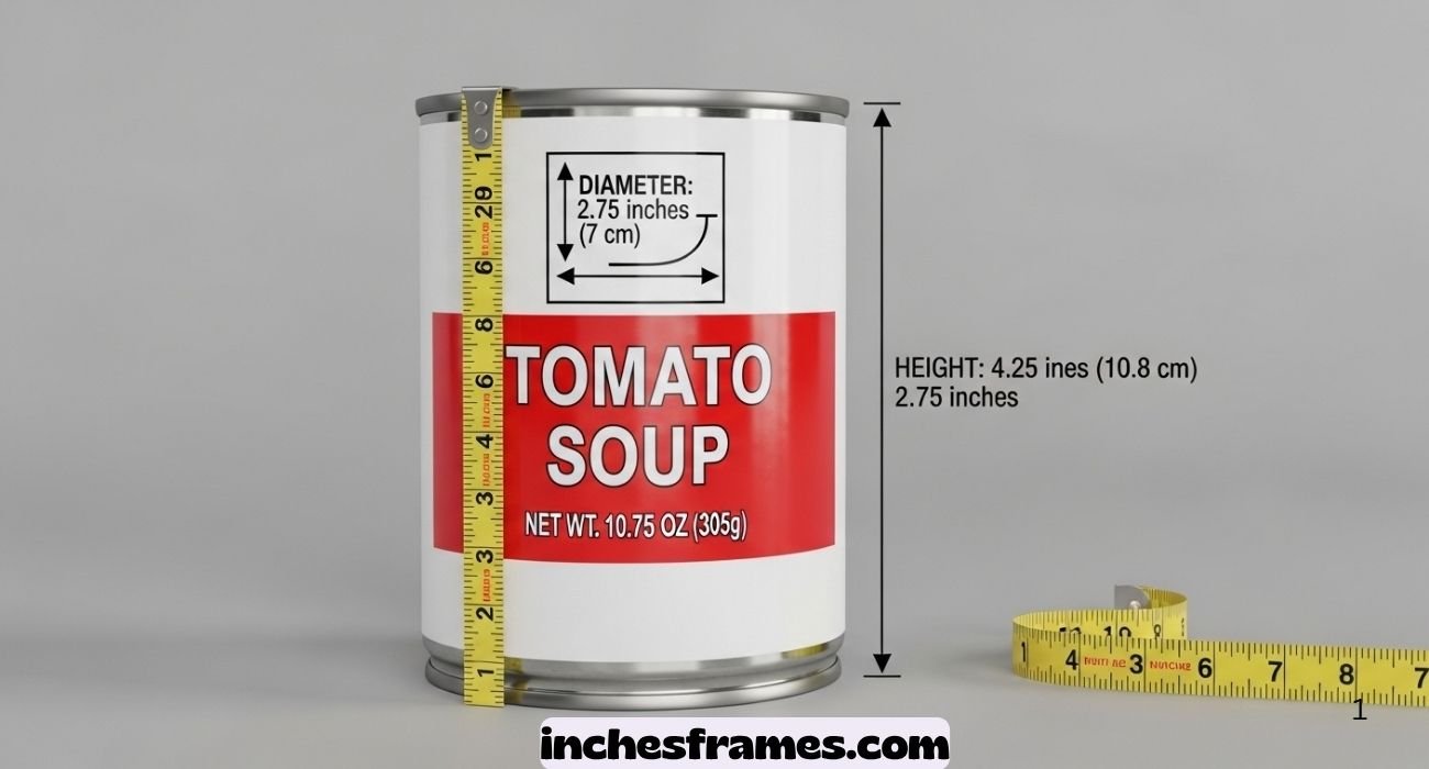 Soup Can Dimensions