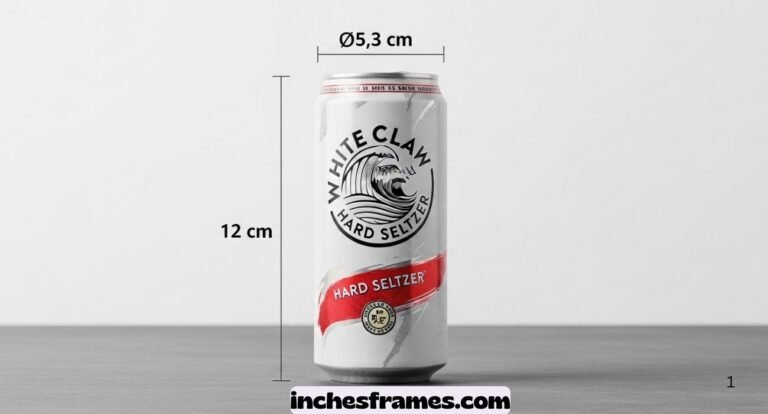 White Claw Can Size Dimensions: