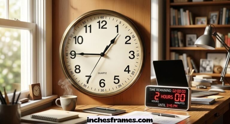 How Long Until 3:45?