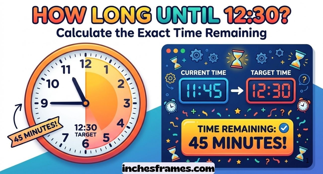How Long Until 12:30
