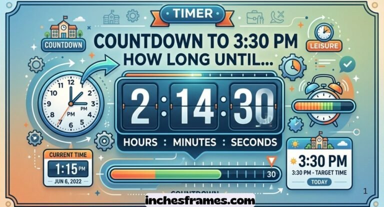 How Long Until 3:30 PM
