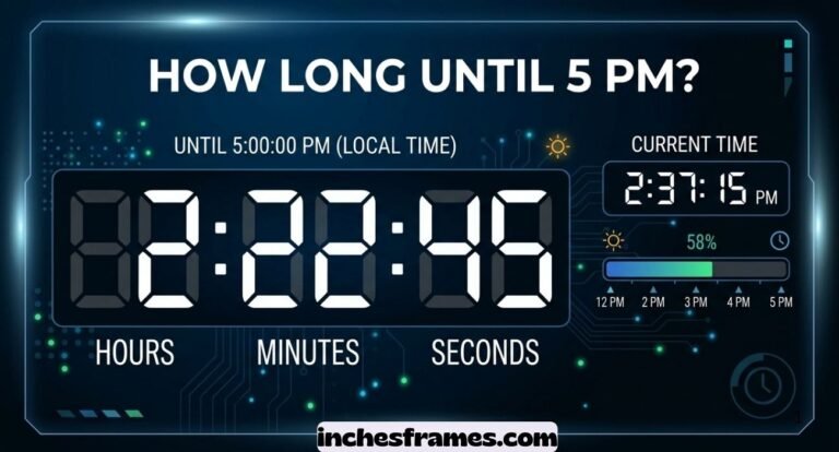 How Long Until 5 PM