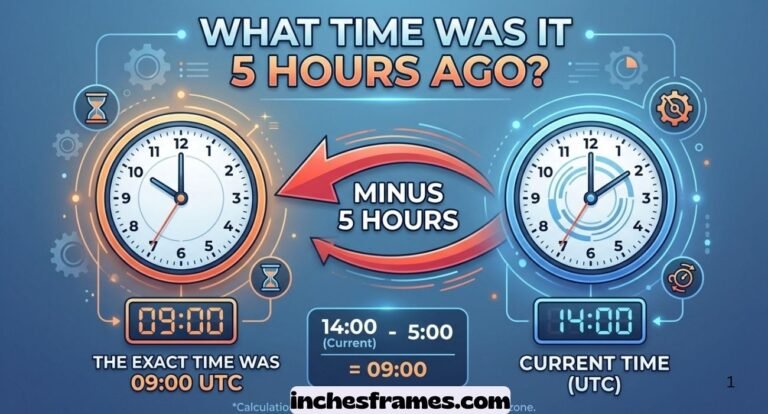 What Time Was It 5 Hours Ago